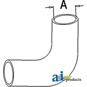 UW4450   Upper Hose---Replaces E518